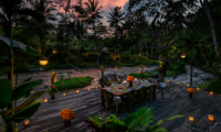 Permata Ayung Romantic Dining Area | Ubud, Bali