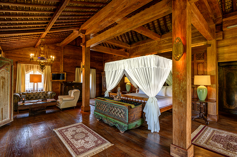 Permata Ayung Biora House Bedroom with TV | Ubud, Bali