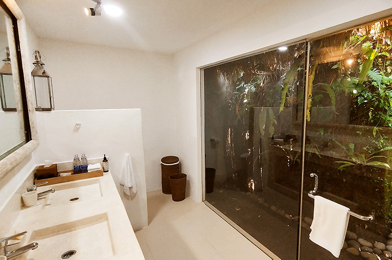 Sungai Jungle Villas Sungai Jungle One Bathroom Three at Night | Tabanan, Bali Sungai Jungle Villas Sungai Jungle One Bathroom Three at Night | Tabanan, Bali