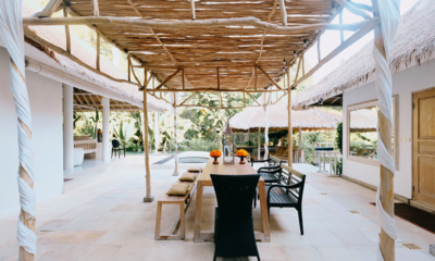 Sungai Jungle Villas Sungai Jungle One Pool Side Dining Area | Tabanan, Bali