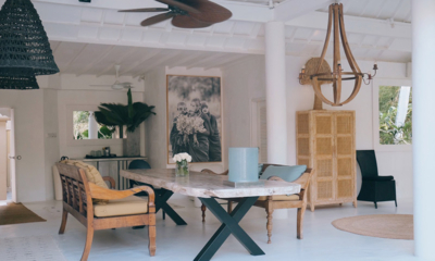 Sungai Jungle Villas Sungai Jungle Two Indoor Area with Painting | Tabanan, Bali