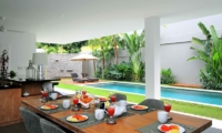 Villa Paloma Seminyak Open Plan Dining Area | Seminyak, Bali