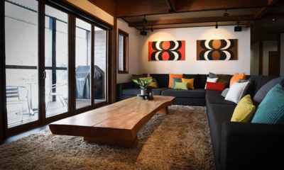 Powderhouse Living Area with View | Hakuba, Nagano