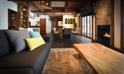 Powderhouse Living and Dining Area | Hakuba, Nagano