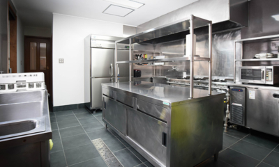Powderhouse Kitchen with Fridge | Hakuba, Nagano