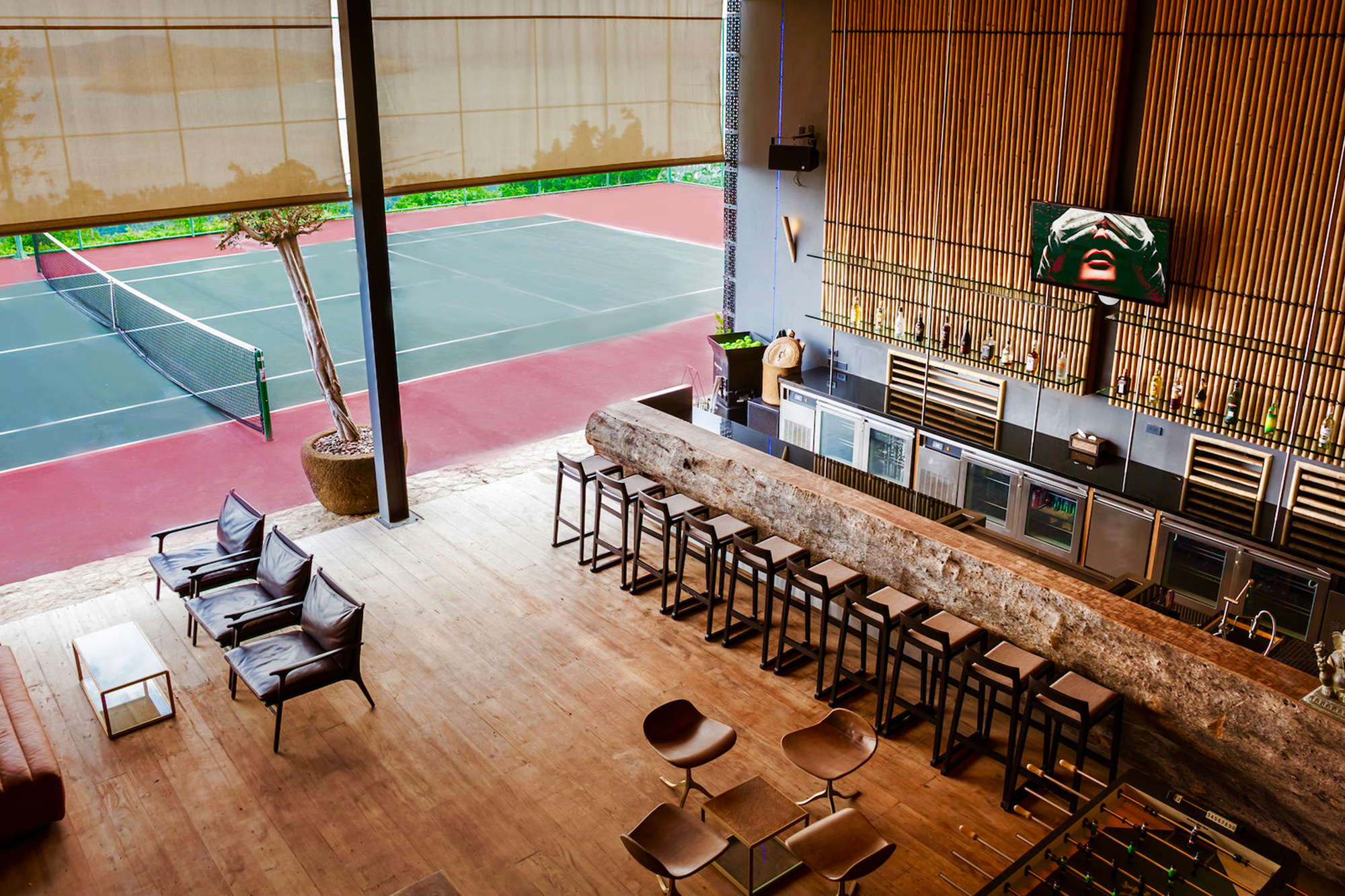 Koh Samui Villas with a Private Tennis Court