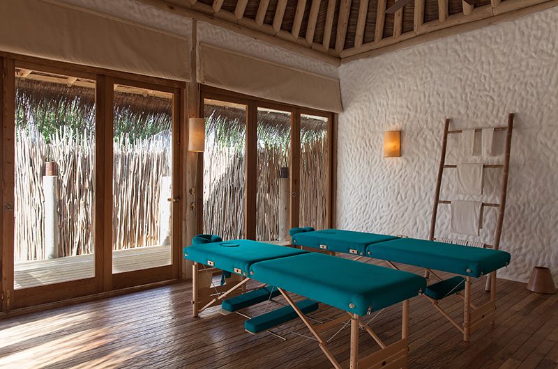 Soneva Fushi Villa 14 Massage Beds | Baa Atoll, Maldives