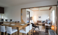 Kuma Cabin Dining and Living Area | Hirafu, Niseko