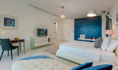 Villa Summer Estate Master Bedroom with TV | Natai, Phang Nga