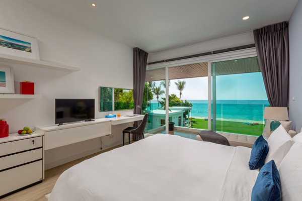 Villa Summer Estate Guest Bedroom Two with TV | Natai, Phang Nga Villa Summer Estate Guest Bedroom Two with TV | Natai, Phang Nga