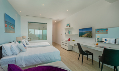 Villa Summer Estate Guest Bedroom Three with TV | Natai, Phang Nga