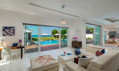 Villa Summer Estate Living Area with View | Natai, Phang Nga