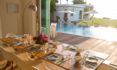 Villa Summer Estate Dining Area with Sea View | Natai, Phang Nga