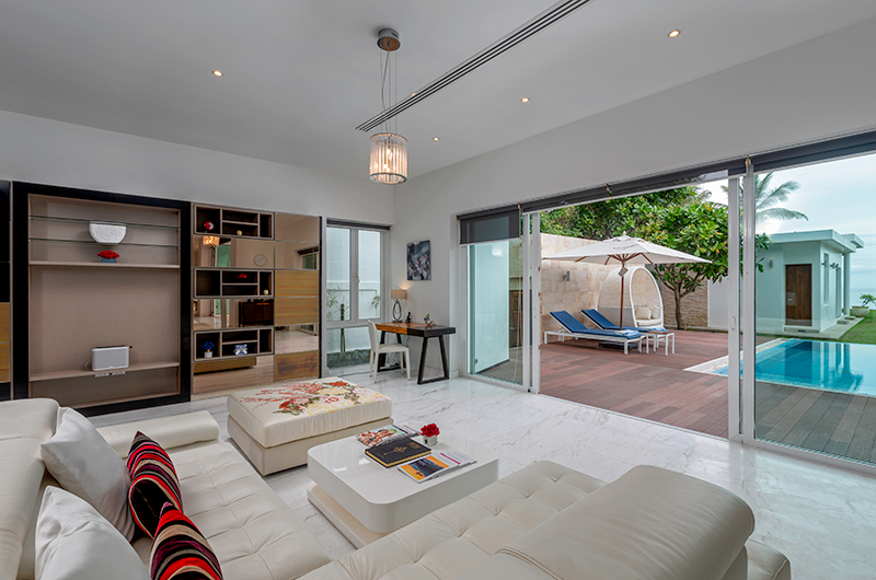 Villa Summer Estate Living Area with View | Natai, Phang Nga