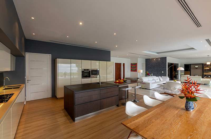 Villa Summer Estate Living, Kitchen and Dining Area | Natai, Phang Nga