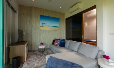 Villa Summer Estate Lounge Room with TV | Natai, Phang Nga