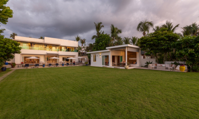 Villa Summer Estate Outdoor Area at Night | Natai, Phang Nga
