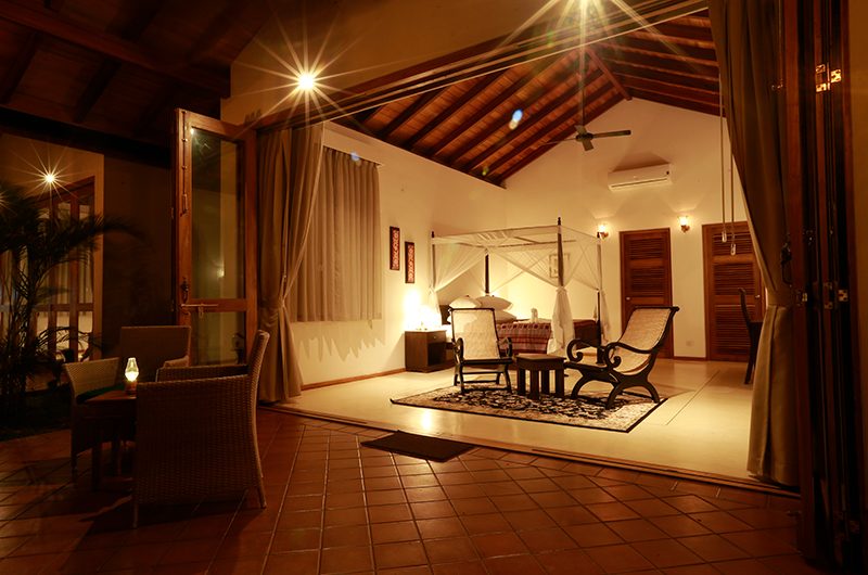 Koggala House Bedroom with Seating | Koggala, Sri Lanka