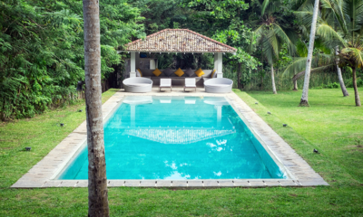 Siri Wedamadura Pool Side Seating Area | Mirissa, Sri Lanka