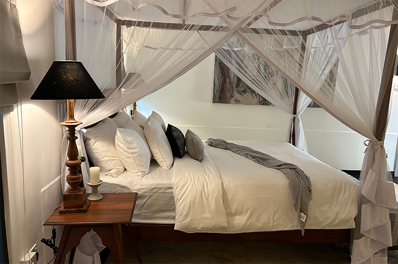 The Well House Bedroom One with Side Lamps | Galle, Sri Lanka