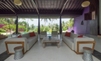 Villa Wambatu Indoor Living Area with View | Galle, Sri Lanka