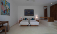 Villa Wambatu Bedroom with Twin Beds | Galle, Sri Lanka