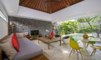 Chakra Villas Villa Anahata Living Area with TV | Seminyak, Bali