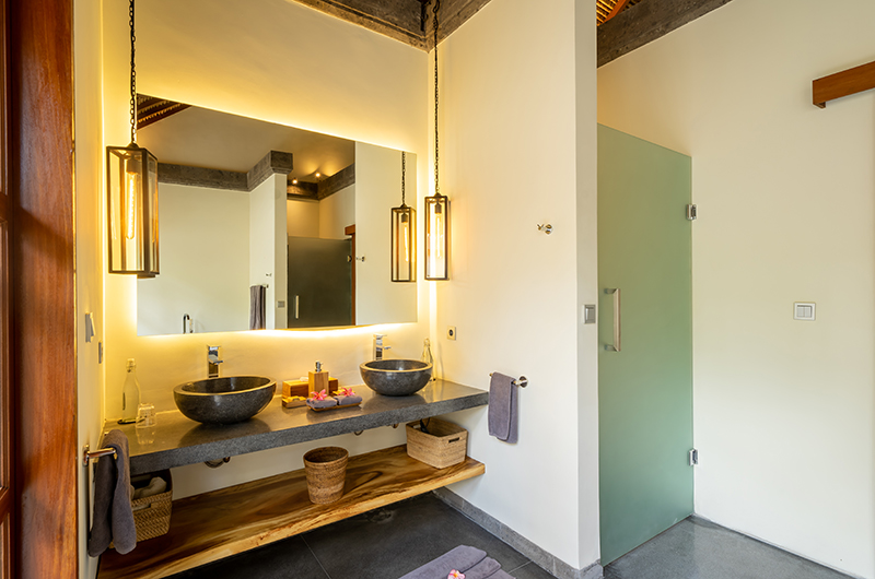 Villa Nature His and Hers Vanity | Ubud, Bali