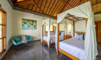 Villa Nature Twin Bedroom with Seating | Ubud, Bali