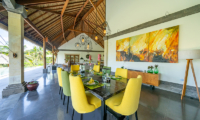 Villa Nature Wooden Dining Table | Ubud, Bali