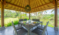 Villa Nature Open Plan Dining Table | Ubud, Bali