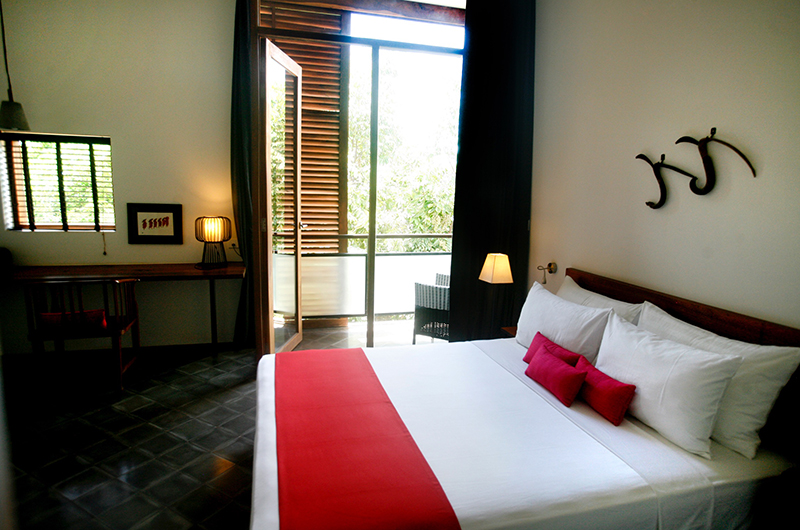 Villa Ni Say Bedroom Area with Balcony | Siem Reap, Cambodia