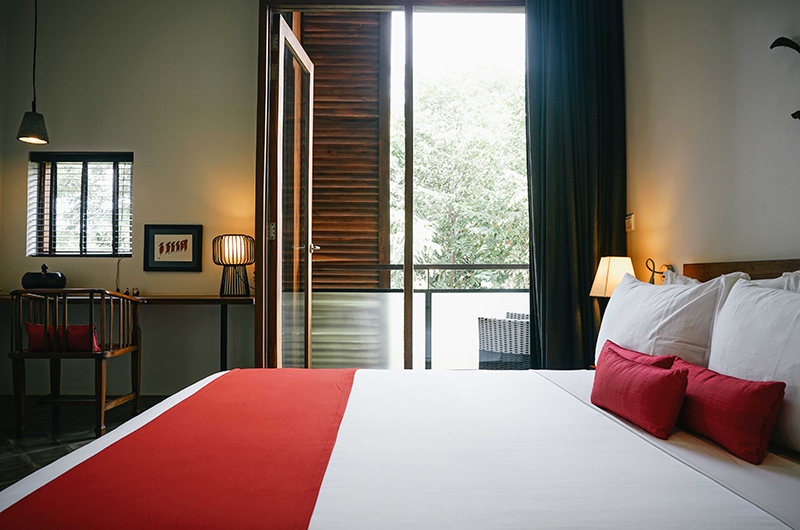 Villa Ni Say Bedroom with Seating | Siem Reap, Cambodia