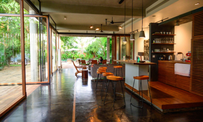 Villa Ni Say Living Room with Bar Counter | Siem Reap, Cambodia