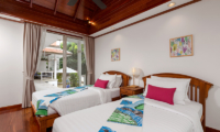 Makata Villas One Twin Bedroom | Phuket, Thailand