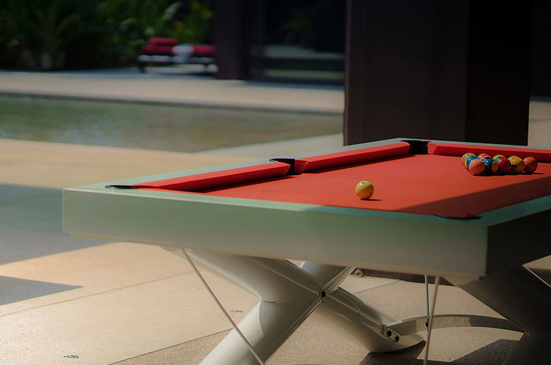 Villa Saanti Pool Side Billiard Table | Natai, Phang Nga