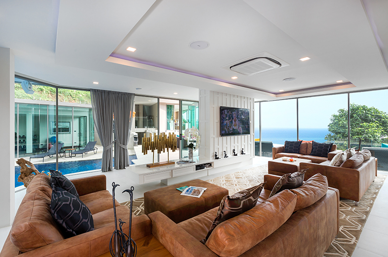 Villa Thousand Hills Living Area | Phuket, Thailand