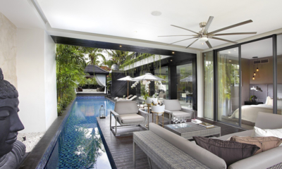 Villa Balimu Pool Side Living Area | Seminyak, Bali