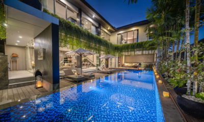 Villa Balimu Pool at Night | Seminyak, Bali