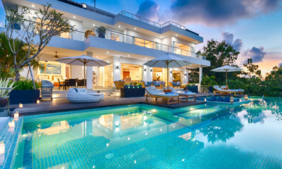 Villa Kalibali Exterior at Night | Uluwatu, Bali