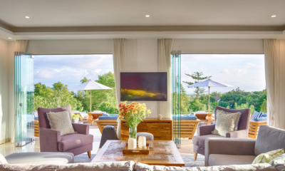 Villa Kalibali Indoor Living Area with TV | Uluwatu, Bali