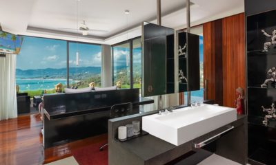 Villa Sangkachai Bedroom with View | Choeng Mon, Koh Samui