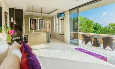 Villa Sangkachai Bedroom and Balcony | Choeng Mon, Koh Samui