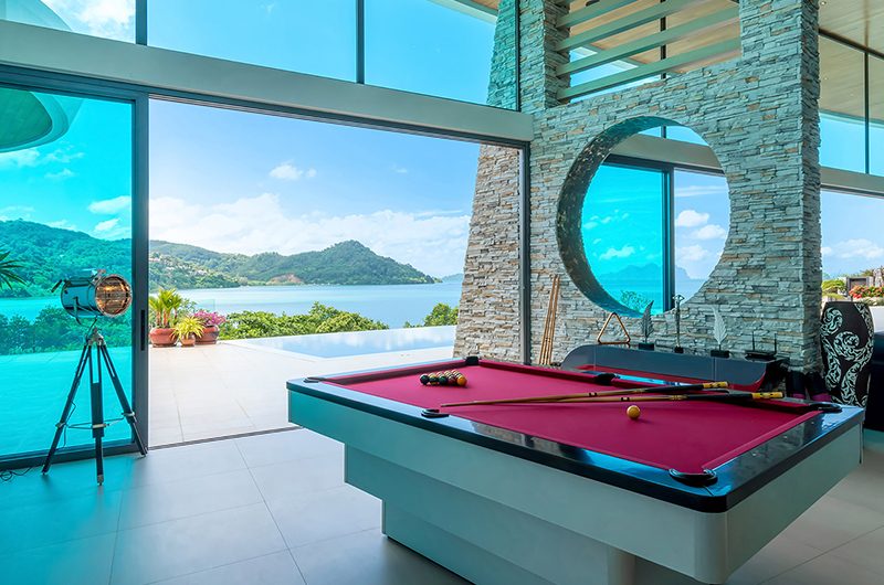 Villa Nautilus Pool Table with Sea View | Ao Po, Phuket