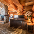 Villa Rusutsu Restaurant with Fireplace | Rusutsu, Japan