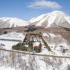 Villa Rusutsu Outdoor View with Snow | Rusutsu, Japan