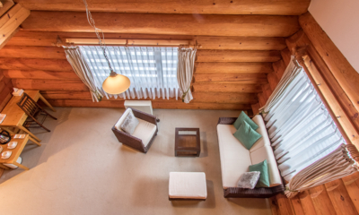 Villa Rusutsu One Bedroom Interior Top View | Rusutsu, Japan
