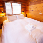 Villa Rusutsu Family Loft Villa Bedroom with Side Lamps | Rusutsu, Japan
