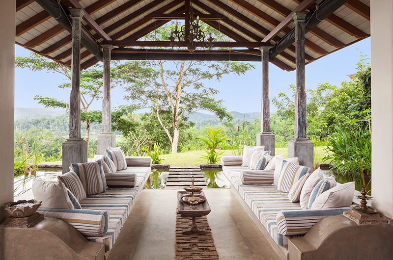 Sisindu Tea Estate Seating with Garden View | Galle, Sri Lanka