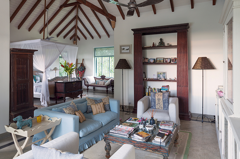 Sisindu Tea Estate Living Room | Galle, Sri Lanka